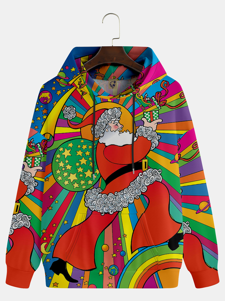

Santa Claus Hoodie Sweatshirt, Red, Hoodies&Sweatshirts