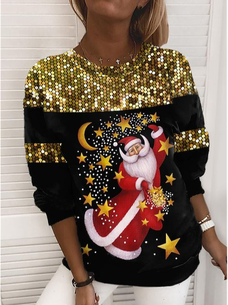 

Crew Neck Christmas Sweatshirts, Black, Sweatshirts & Hoodies