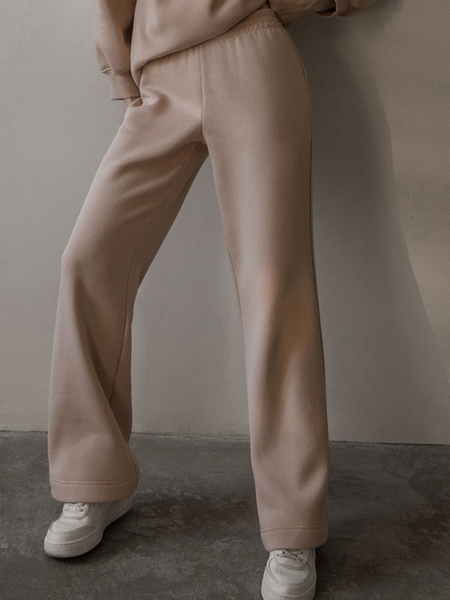 

Loose Micro-Elasticity Casual Casual Long Pants, As picture, Pants