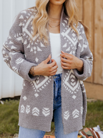 

Casual Knit Cardigan, Multicolor, Sweaters