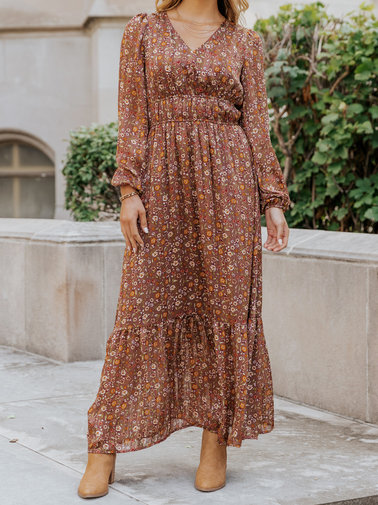 

Floral Vacation Maxi Dresses, Multicolor, Maxi Dresses