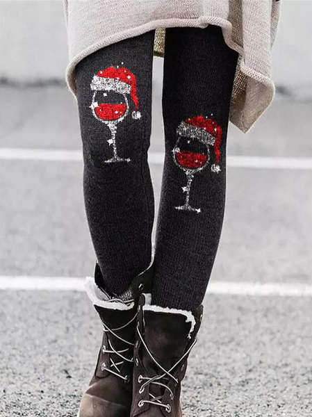 Christmas Casual Long Leggings