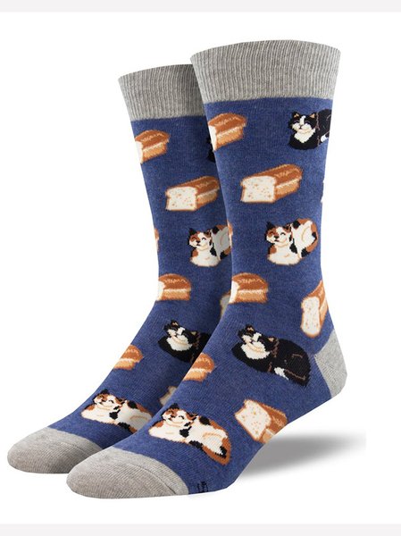 

Cute Dog Cat Animal Graphic Printed Over The Calf Socks, Color3, Socks