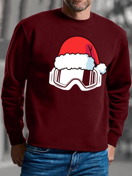 

Lilicloth X Jessanjony Christmas Hat Men's Sweatshirt, Red, Hoodies&Sweatshirts