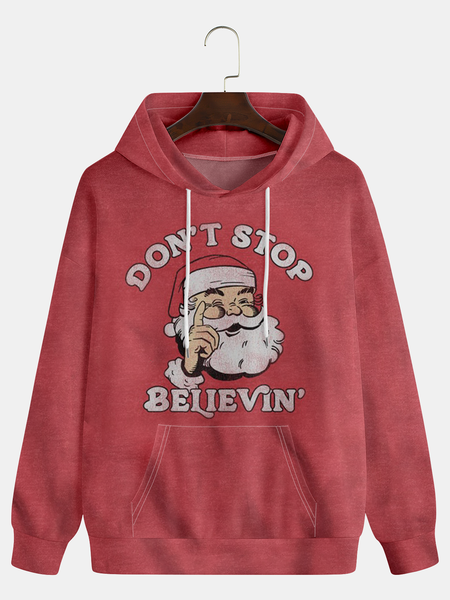 

Santa Claus Hoodie Sweatshir, Red, Hoodies&Sweatshirts