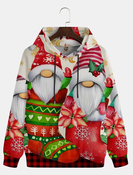 

Santa Claus Hoodie Sweatshirt, Red, Hoodies&Sweatshirts