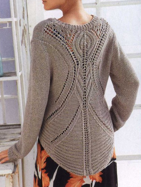

Casual Plain Wool/Knitting Sweater, Khaki, Sweaters & Cardigans