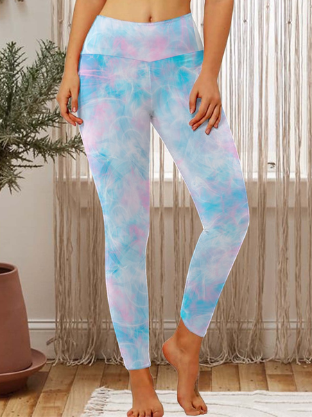 

Lilicloth X Paula Cotton Candy Color Women's Tummy Control Legging, As picture, Leggings