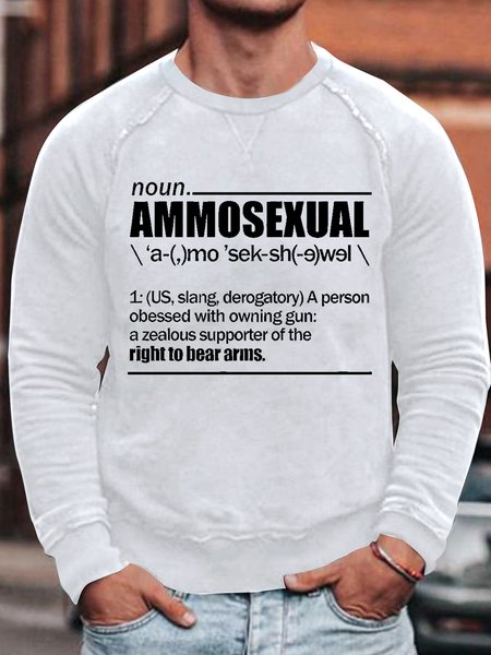 

Mens Mechanic Caution Flying Tools And Offensive Language Likely Funny Graphic Print Text Letters Crew Neck Cotton-Blend Sweatshirt, White, Hoodies&Sweatshirts