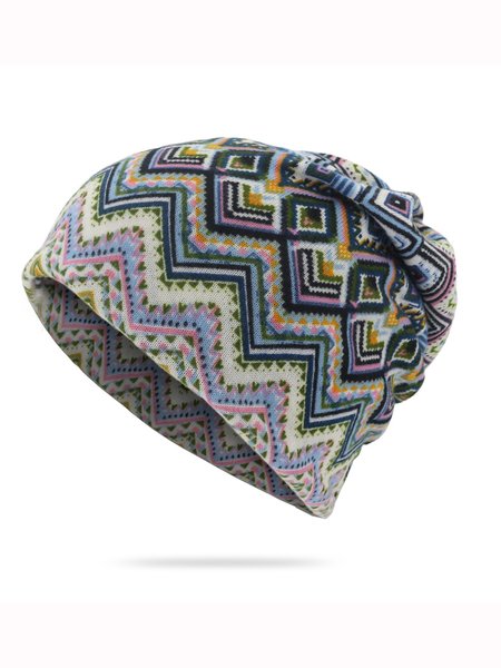 

Boho All Over Print Graphic Beanie Hat, Color2, Hats