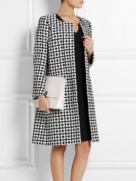 

Urban Loosen Long Sleeve Jacket, Black-white, Jackets