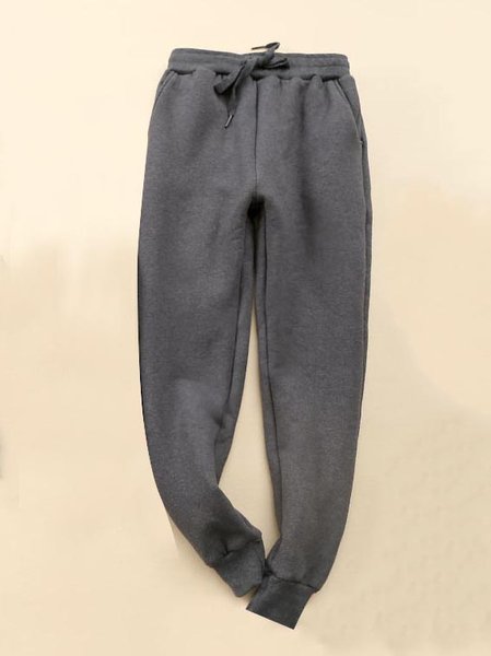 

Two-Piece Fleece Insulated Hooded Jacket & Track Pants, Deep gray, Suit Set