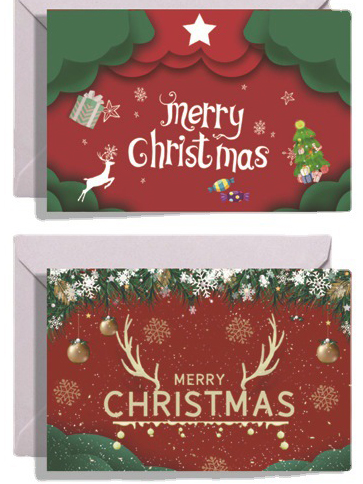 

6 Pack Christmas Gift Idea Christmas Gift Card Sets, Color1, Gift Card