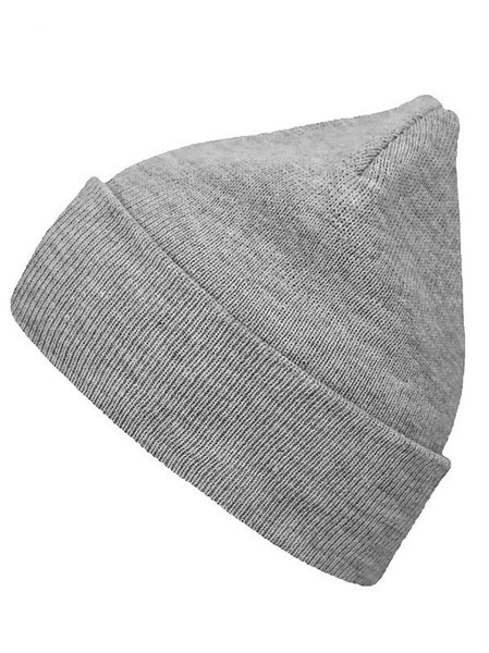 

Casual Solid Color Knitted Beanie Simple and Versatile Everyday Accessory, Light gray, Women Hats