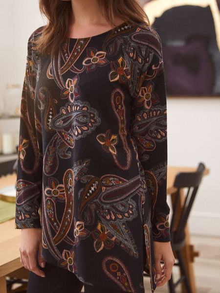 

Pasley Print T-Shirt, Multicolor, Tunics