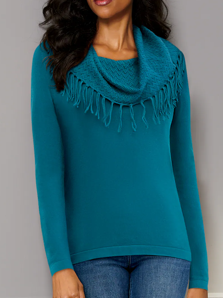 

Regular Fit Pleuche Turtleneck Sweater, Royal blue, Sweaters