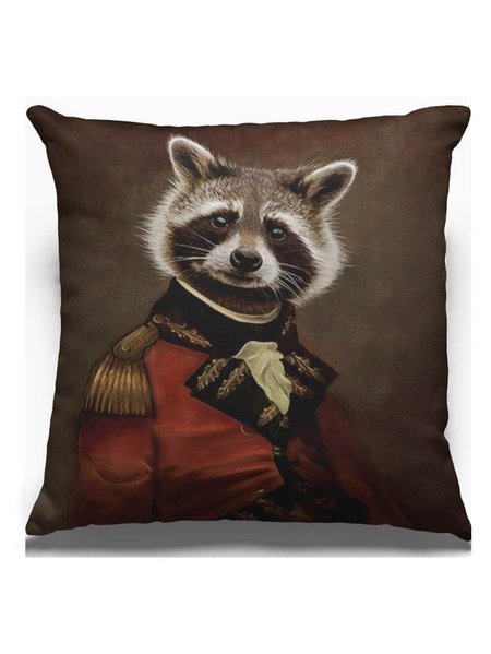 

18*18 Outdoor Animal Decorative Throw Pillowcase Cushion Cotton Linen Home Couch Sofa Decor, Color10, Pillow Covers