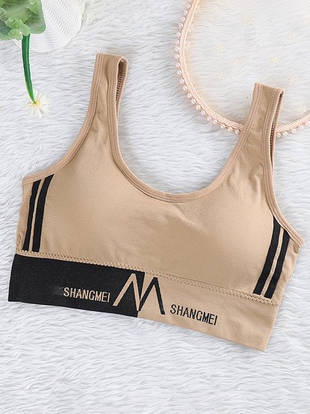 

Seamless Breathable Push-Up Sports Bra, Khaki, Bra & Bra Sets