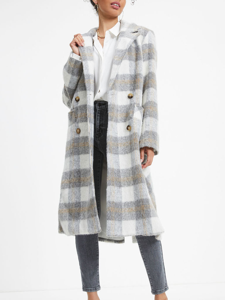 

Casual Loose Teddy Jacket, Multicolor, Coats