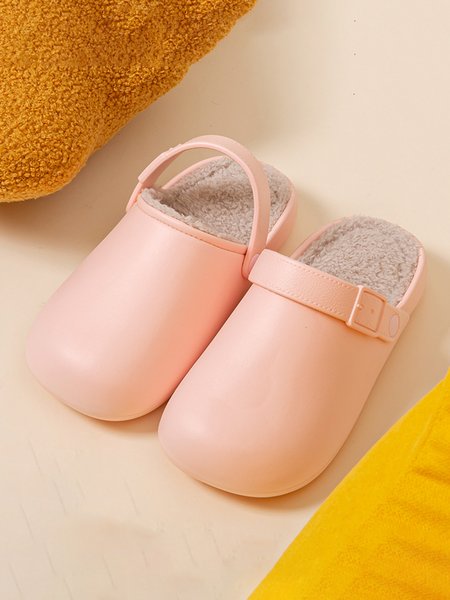 

Waterproof Casual Winter Warm Lined Eva Sandals, Pink, Sandals & Slippers