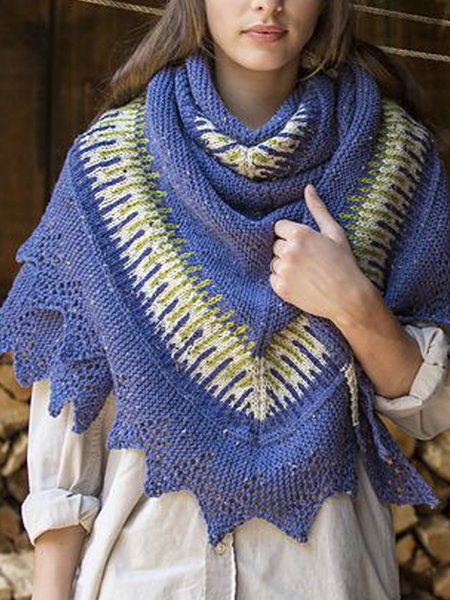 

Blue Casual Scarf, Women Scarves & Shawls