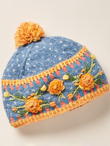 

Floral Hat, Blue, Women Hats