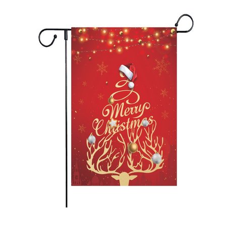 

Christmas Gnome Garden Flag, Winter Garden Flags 12x18 Double Sided Yard Flag Decorations Outdoor Christmas Gnomes Burlap Banners Flags Merry Christmas Santa Garden Flag Home Decor Gifts, Color7, Garden Flags