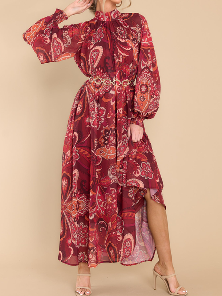 

Boho Regular Fit Dress, Multicolor, Dresses