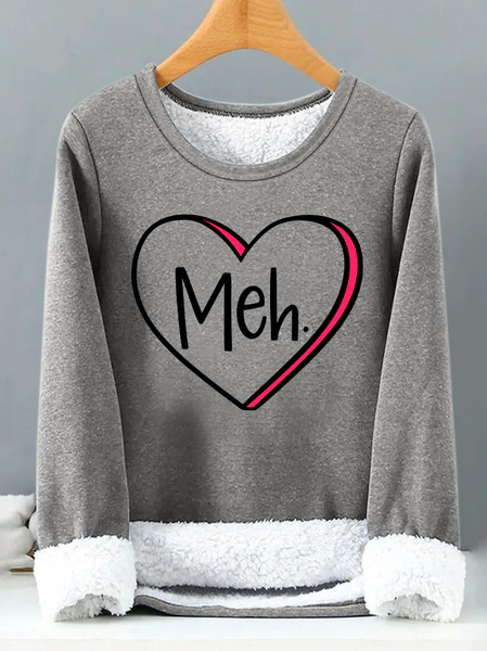

Lilicloth X Paula Meh Heart Anti Valentine Womens Warmth Fleece Sweatshirt, Gray, Hoodies&Sweatshirts