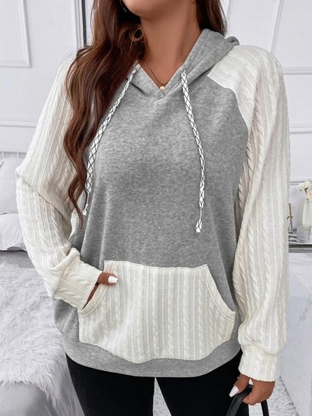 

Hoodie Loose Plain Casual Sweatshirt, Multicolor, Hoodies & Sweatshirts