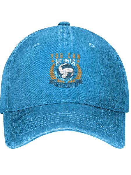 

Lilicloth X Jessanjony You Can Hit On Us Trends Graphic Adjustable Hat, Blue, Hats
