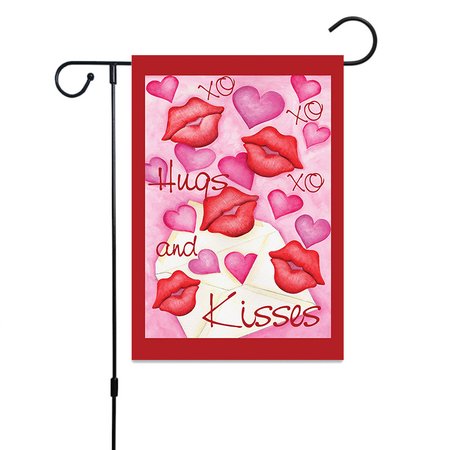 

Happy Valentines Day Garden Flag 12×18 Inch Double Sided for Outside, Color6, Garden Flags