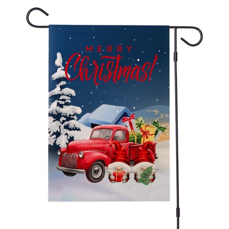 

12x18 Double Sided Christmas Garden Flag, Winter Garden Flags Decorations Outdoor Garden Flag Home Decor Gifts, Color6, Garden Flags