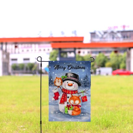 

12x18 Double Sided Christmas Garden Flag, Winter Garden Flags Decorations Outdoor Garden Flag Home Decor Gifts, Color6, Garden Flags