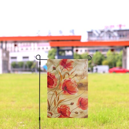 

12 x 18 Double Sided Printed Flowers Welcome Home Garden Flag Yard Flag Holiday Outdoor Decor Flag, Color6, Home&Garden