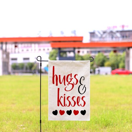 

12×18 Double Sided Happy Valentine's Day Garden Flag For Outside, Color6, Home&Garden