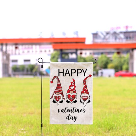 

12×18 Double Sided Happy Valentine's Day Garden Flag For Outside, Color6, Garden Flags