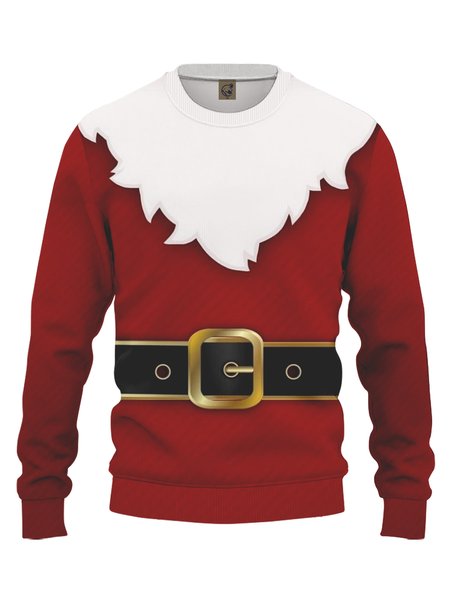 

Ugly Christmas Crew Neck Sweatshirt, Red, Hoodies&Sweatshirts