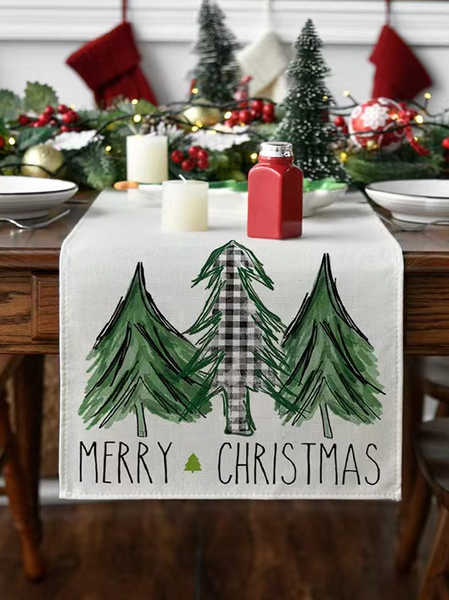 

13*72 Tablecloth Christmas Table Tarps Party Decorations, Tablecloth