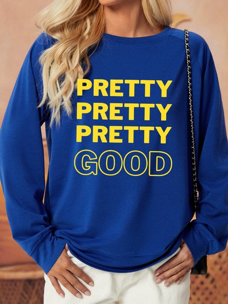 

Lilicloth X Kat8lyst Pretty Pretty Pretty Good Women's Sweatshirt, Blue, Hoodies&Sweatshirts