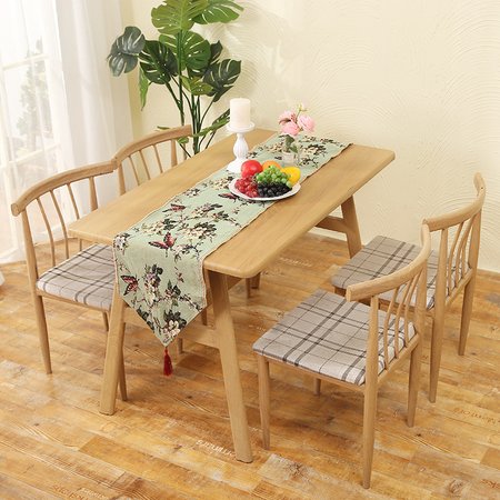 

13*72 Tablecloth Floral Butterfly Floral Table Tarps Party Decorations, Color5, Tablecloth