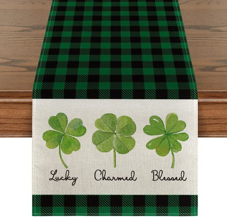 

13*72 Tablecloth St.Patrick's Day Table Tarps Party Decorations, Tablecloth