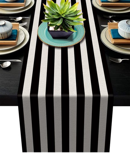 

13*72 Tablecloth Geometric Table Tarps Party Decorations, Tablecloth