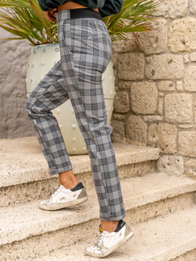 

Regular Fit Casual Fashion Pants, Gray, Pants