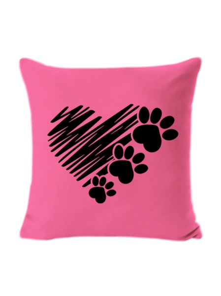 

18*18 Backrest Cushion Pillow Covers Decorations For Home, Rose red, Pillow Covers