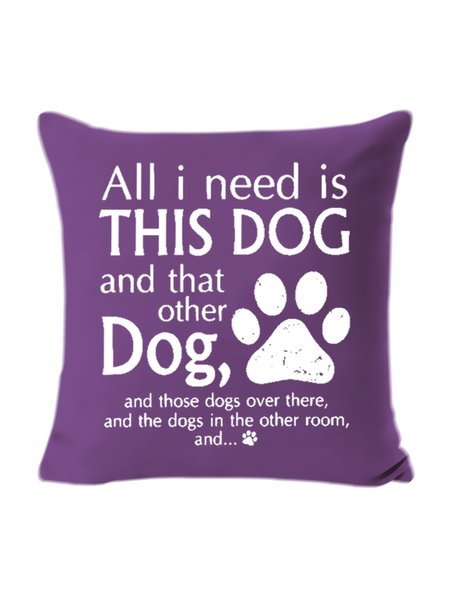 

18*18 Backrest Cushion Pillow Covers Decorations For Home, Deep purple, Pillow Covers