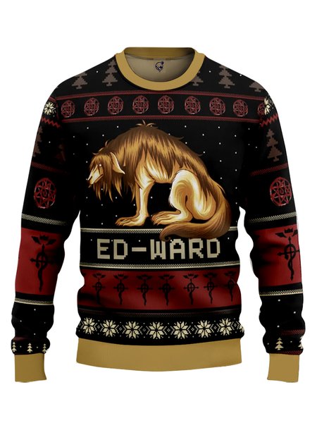 

Ugly Lion Crew Neck Sweatshirt, Black, Hoodies&Sweatshirts