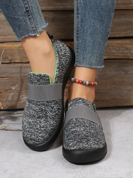 

Women's Casual Comfy Slip On Walking Shoes, Green, Sneakers