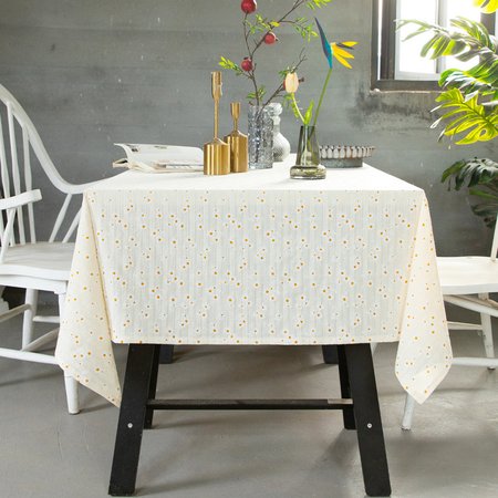 

55*55 Table Cloth Floral Art Table Tarps Party Decorations, Color2, Tablecloth