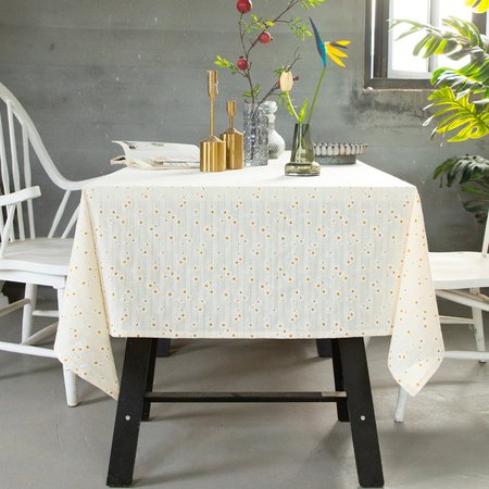 

55*55 Table Cloth Floral Art Table Tarps Party Decorations, Color2, Home&Garden